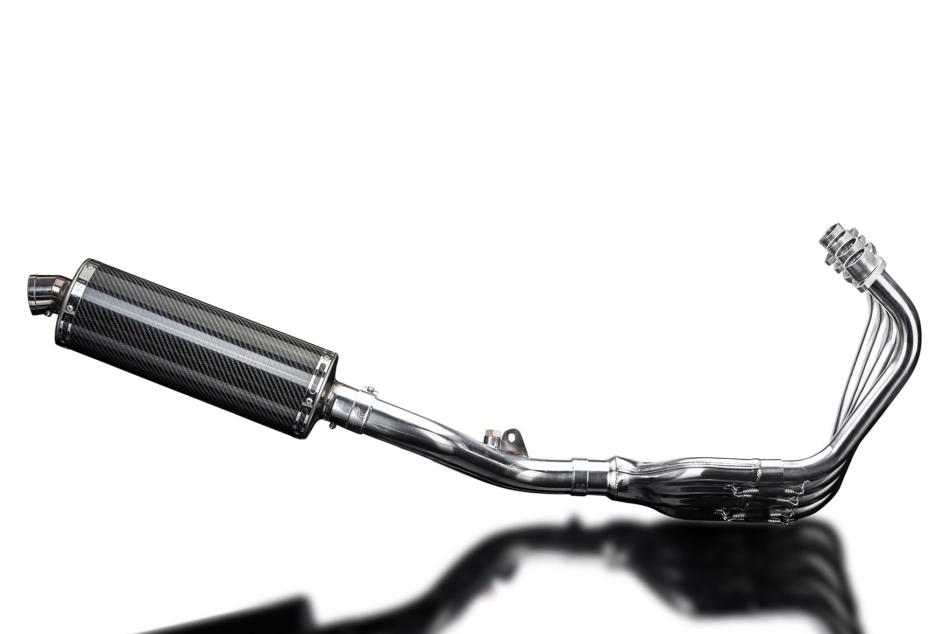 HONDA CB600F HORNET 2007-2013 Echappement 4-1 Complet 350mm Ovale Carbone