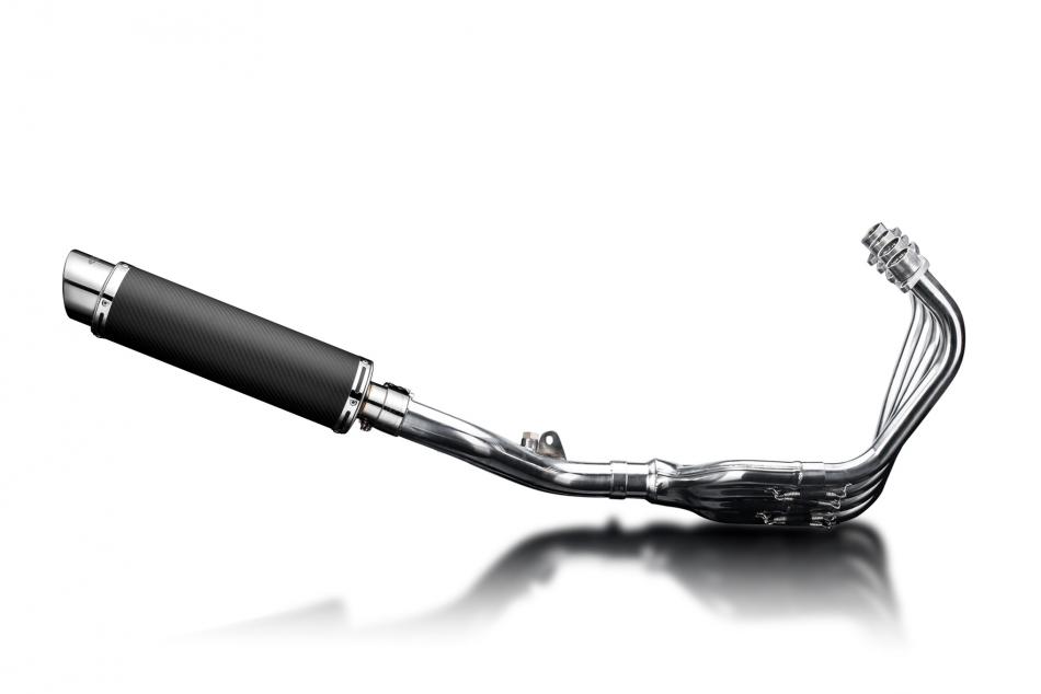 HONDA CB600F HORNET 2007-2013 Echappement Complet 4-1 Silencieux350 Rond Carbone