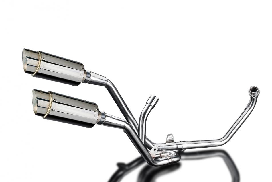 SUZUKI SV650 98-02 Echappement Complet 2-2 silencieux 200 Rond Inox PISTE