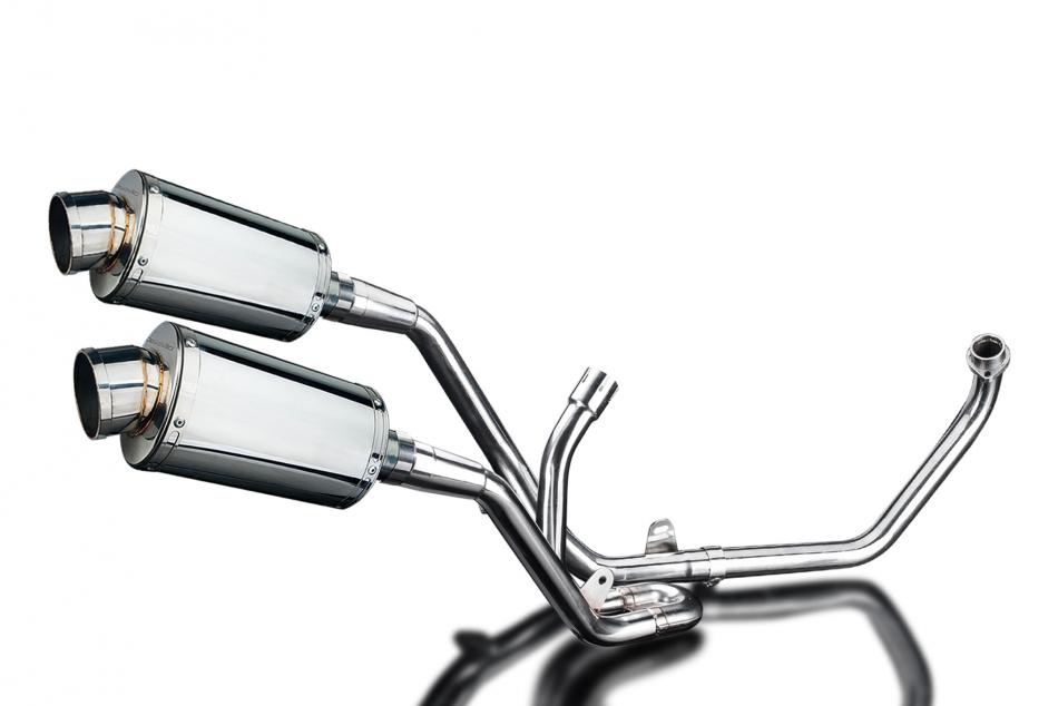 SUZUKI SV650 1998-2002 Echappement 2-2 Complet 225mm Ovale Inox PISTE