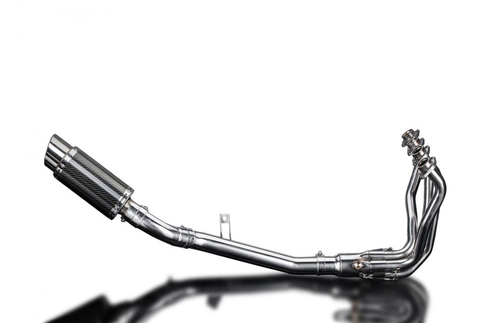 KAWASAKI Z900 2017-2019 Echappement Complet 4-1 200mm Rond Carbone PISTE