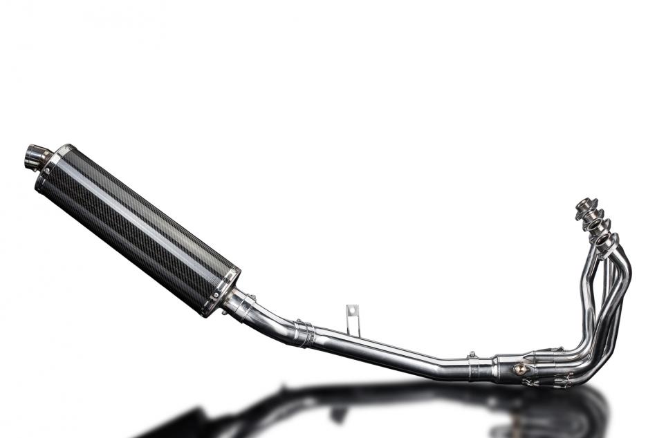 KAWASAKI Z900 17-19 Echappement Complet 4-1 Silencieux 450mm Ovale Carbone