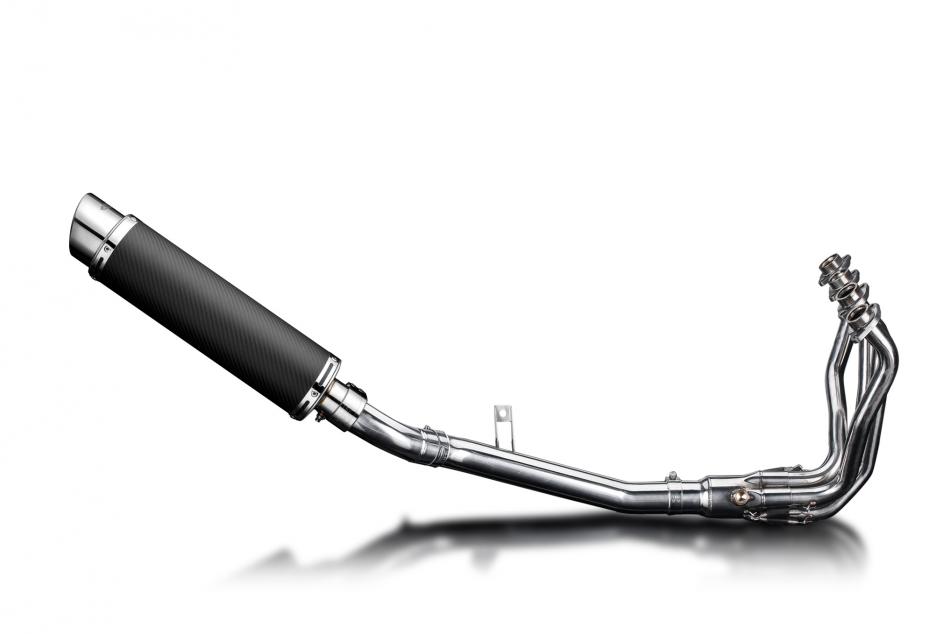 KAWASAKI Z900 2017-2019 Echappement Complet 4-1 Silencieux 350mm Rond Carbone