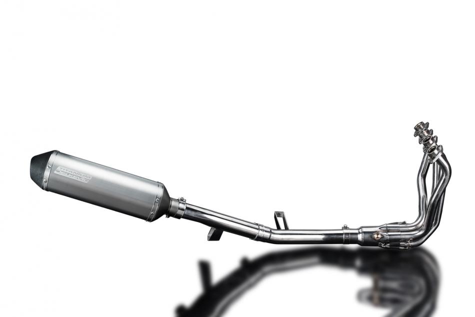 KAWASAKI KLZ1000 VERSYS 2015-2018 Echappement Complet 4-1 Pot 343 X-Ovale Titane