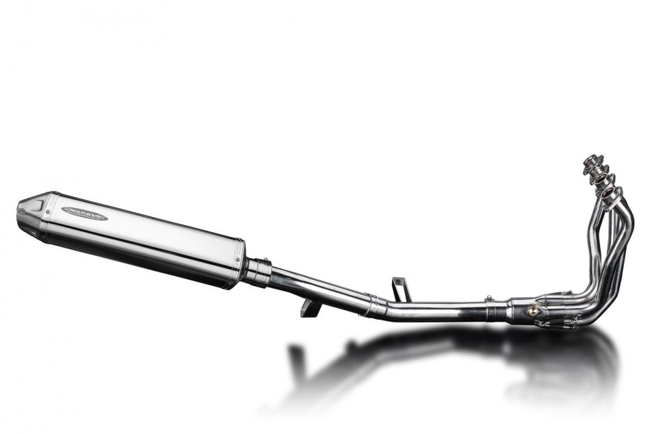 Kawasaki KLZ1000 Versys 15-18 Echappement 4-1 Silencieux 420mm Tri-Ovale Inox