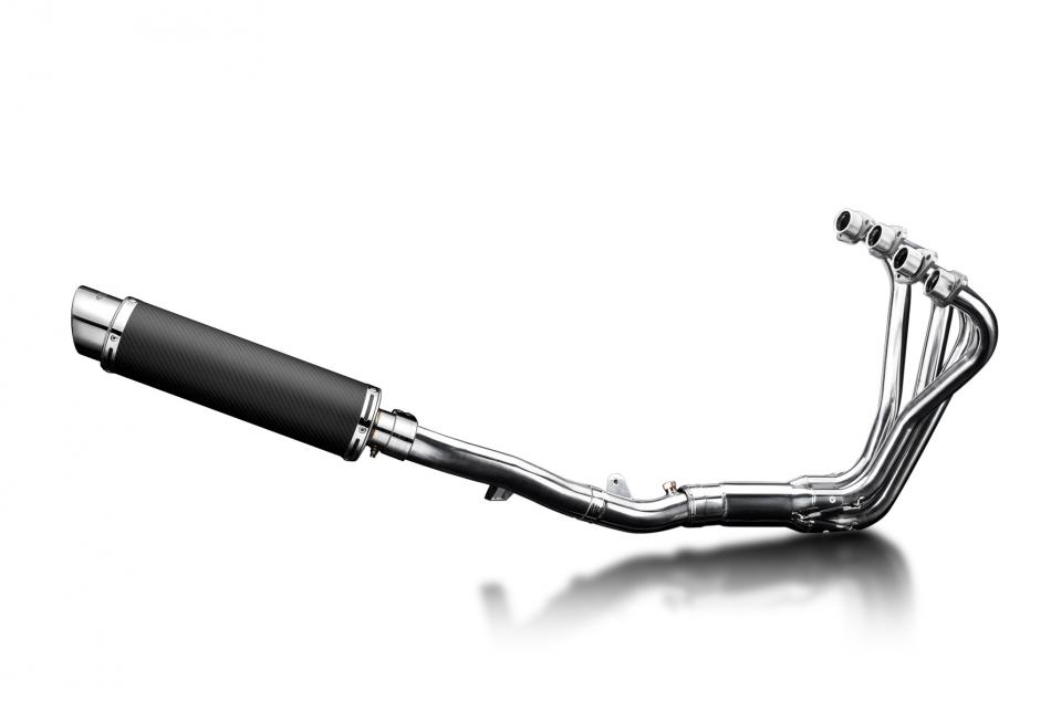 HONDA CB1100A 2013-2017 Echappement Complet 4-1 Silencieux 350mm Rond Carbone