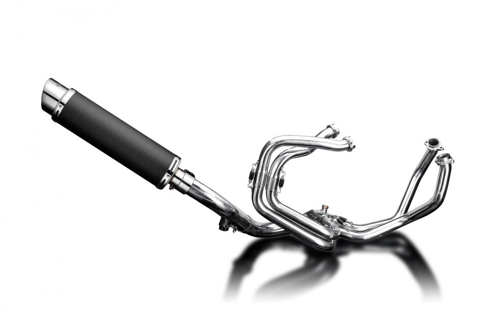 HONDA VFR800X CROSSRUNNER 2011-2014 Echappement Complet 4-1 Pot 350 Rond Carbone