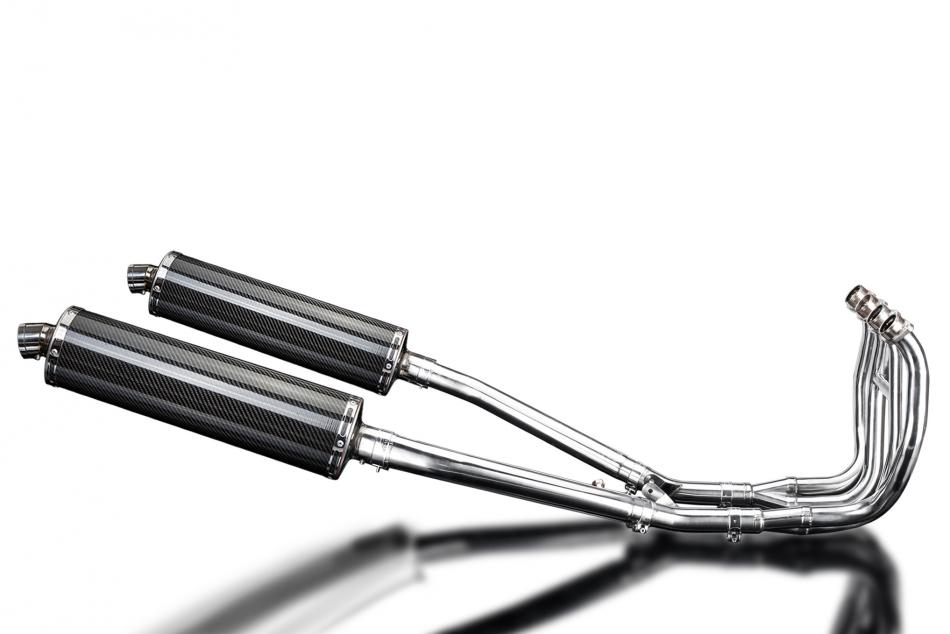 SUZUKI GSX1300R HAYABUSA 99-07 Echappement Complet Dï¿½CAT 4-2 Pot 450 OvaleCarbo