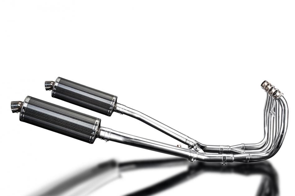 SUZUKI GSX1300R HAYABUSA 1999-2007 Echappement Complet 4-2 DECAT 350 OvalCarbone