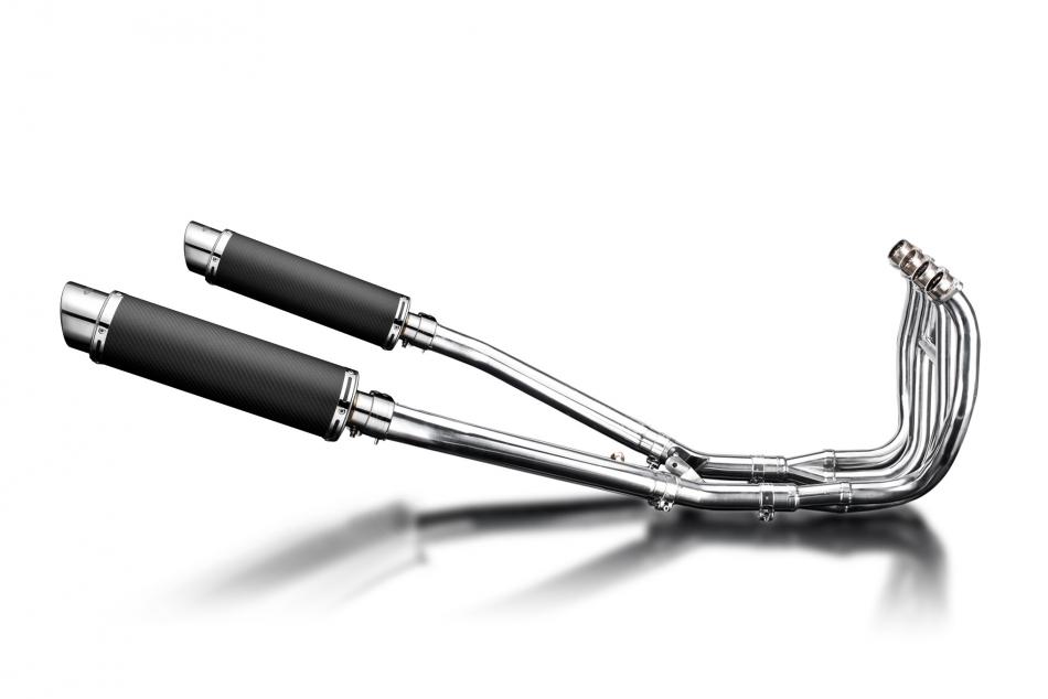 SUZUKI GSX1300R HAYABUSA 1999-2007 Echappement Complet 4-2 DECAT 350Rond Carbone