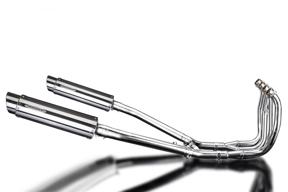 SUZUKI GSX1300R HAYABUSA 1999-2007 Echappement Complet 4-2 DECAT Pot350Rond Inox