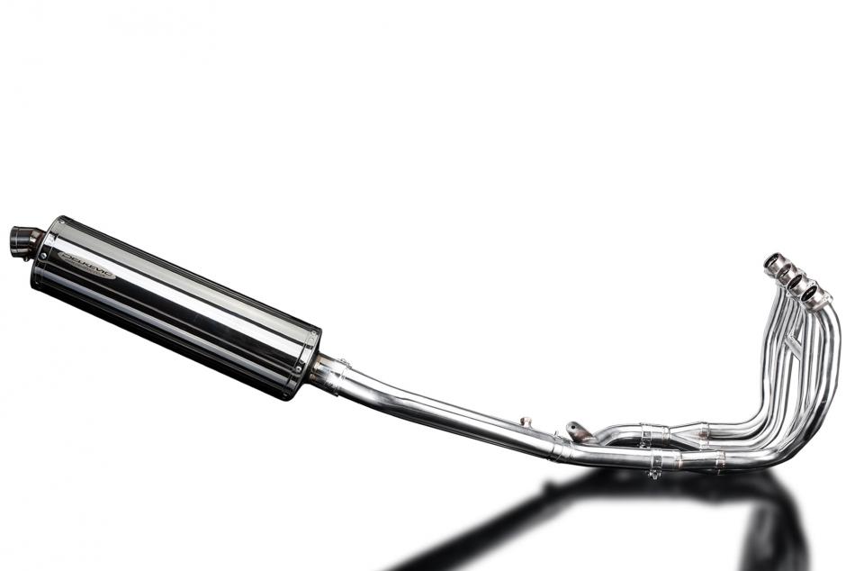 SUZUKI GSX1300R HAYABUSA 1999-2007 Echappement Complet 4-1 DECAT 450 Ovale Inox