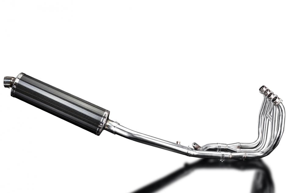 SUZUKI GSX1300R HAYABUSA 1999-07 Echappement Complet 4-1 DECAT 450 Ovale Carbone
