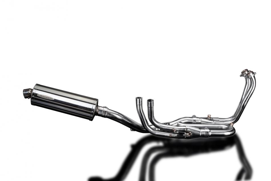 HONDA VFR1200X 2012-2019 Echappement Complet 4-1 DECAT Pot 350mm Ovale Inox