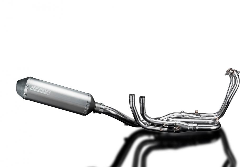 HONDA VFR1200X 2012-2019 Echappement Complet 4-1 DECAT Pot 343mm X-Ovale Titane