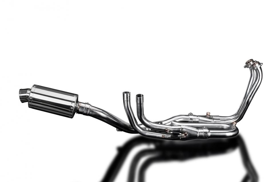 HONDA VFR1200X 2012-2019 Echappement Complet 4-1 DECAT Pot225mm Ovale Inox PISTE