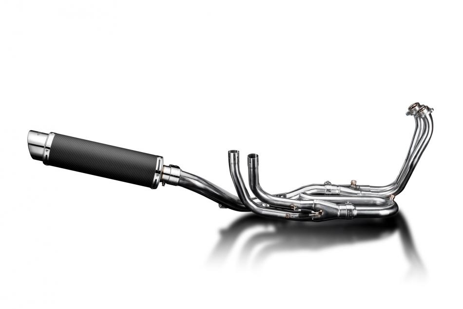 HONDA VFR1200X 2012-2019 Echappement Complet 4-1 DECAT Silencieux350 RondCarbone