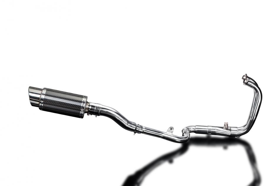 KAWASAKI NINJA 300 2013-2019 Echappement 2-1 Complet 200mm Rond Carbone PISTE