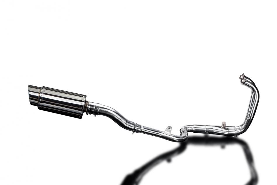 KAWASAKI NINJA 300 2013-19 Echappement Complet 2-1 silencieux 200 Rond Inox PIST