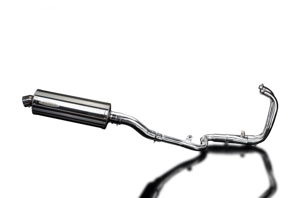 KAWASAKI NINJA 300 2013-2019 Echappement 2-1 Complet 350mm Ovale Inox