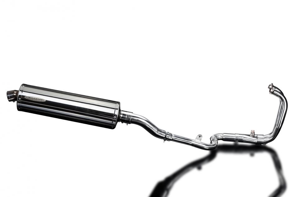 KAWASAKI NINJA 300 2013-2019 Echappement 2-1 Complet 450mm Ovale Inox