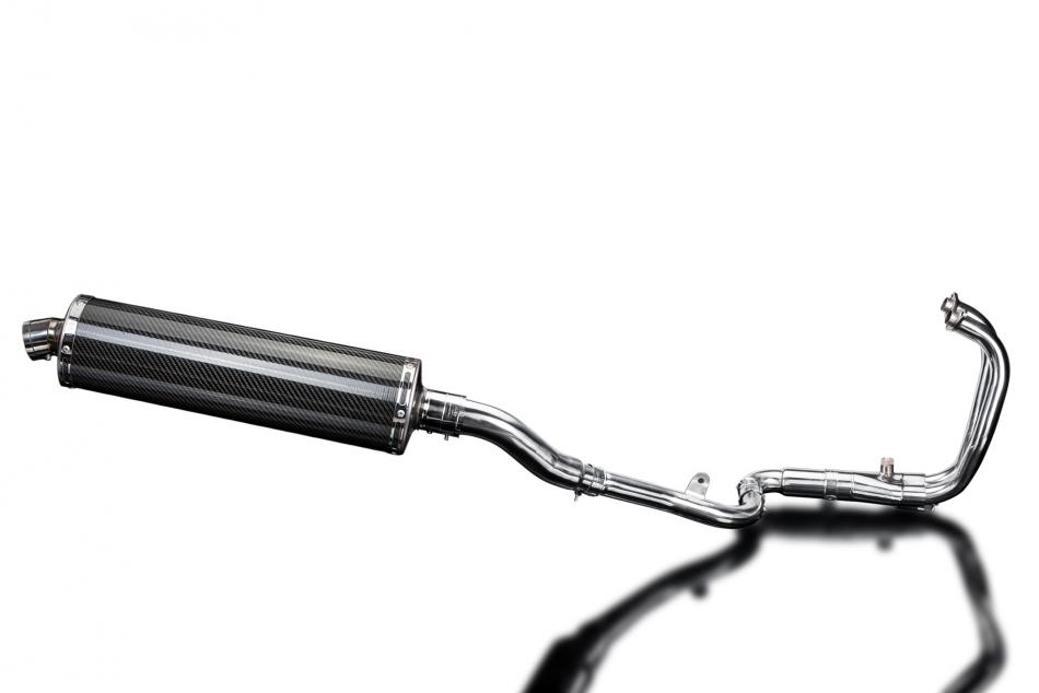 KAWASAKI NINJA 300 2013-19 Echappement Complet 2-1 Silencieux 450 Ovale Carbone