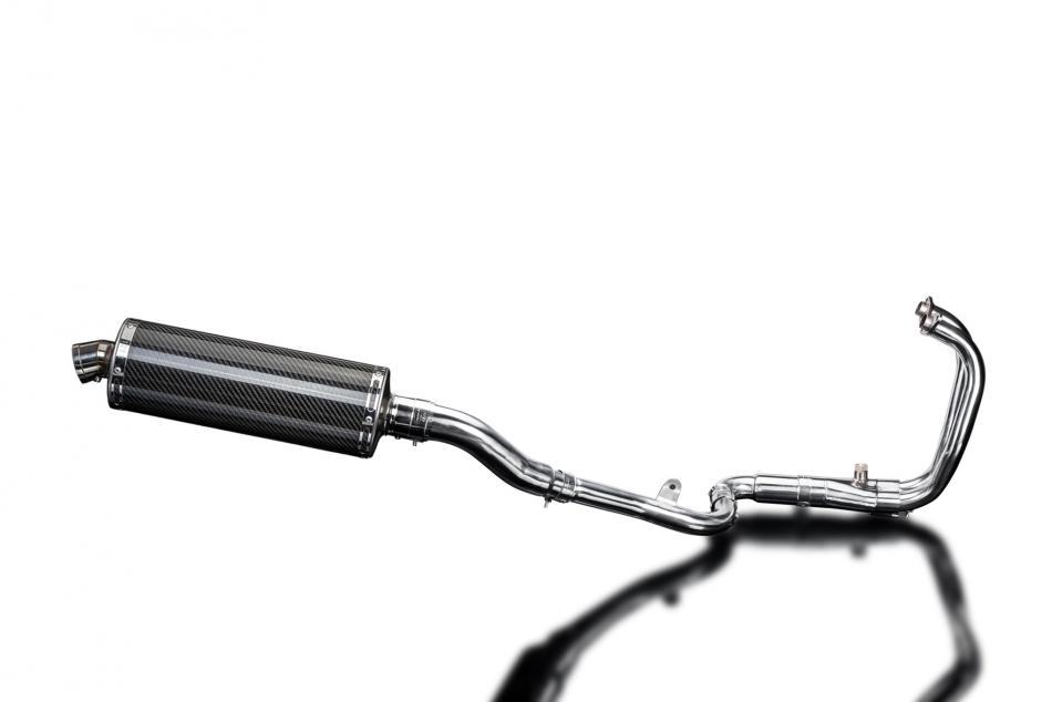 KAWASAKI NINJA 300 2013-2019 Echappement 2-1 Complet 350mm Ovale Carbone