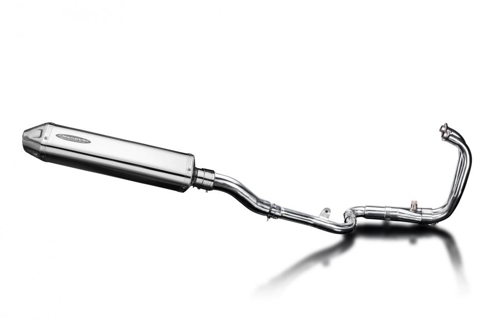 Kawasaki Ninja 300 13-19 Echappement Complet 2-1 Silencieux 420mm Tri-Ovale Inox