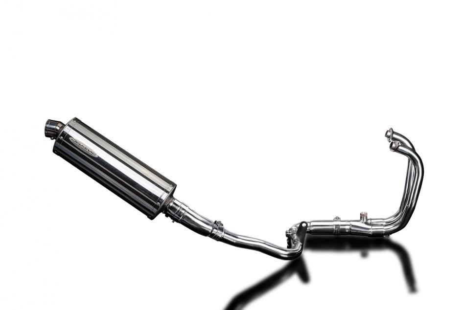 KAWASAKI VERSYS 300X 2017-2023 Echappement 2-1 Complet Pot 350mm Ovale Inox