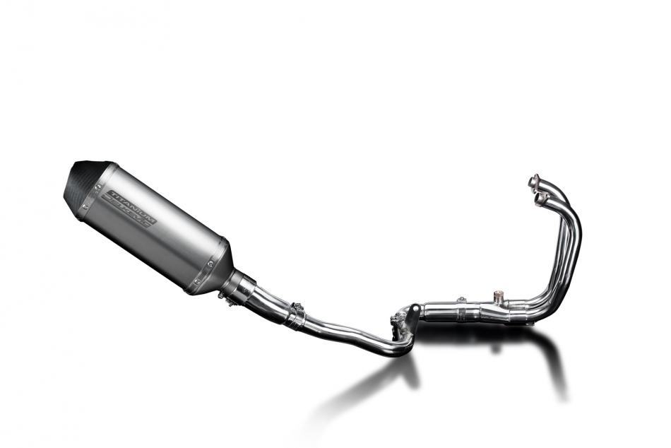 Kawasaki Versys-X 300 17-23 Echappement 2-1 Silencieux 260mm X-Ovale Titane
