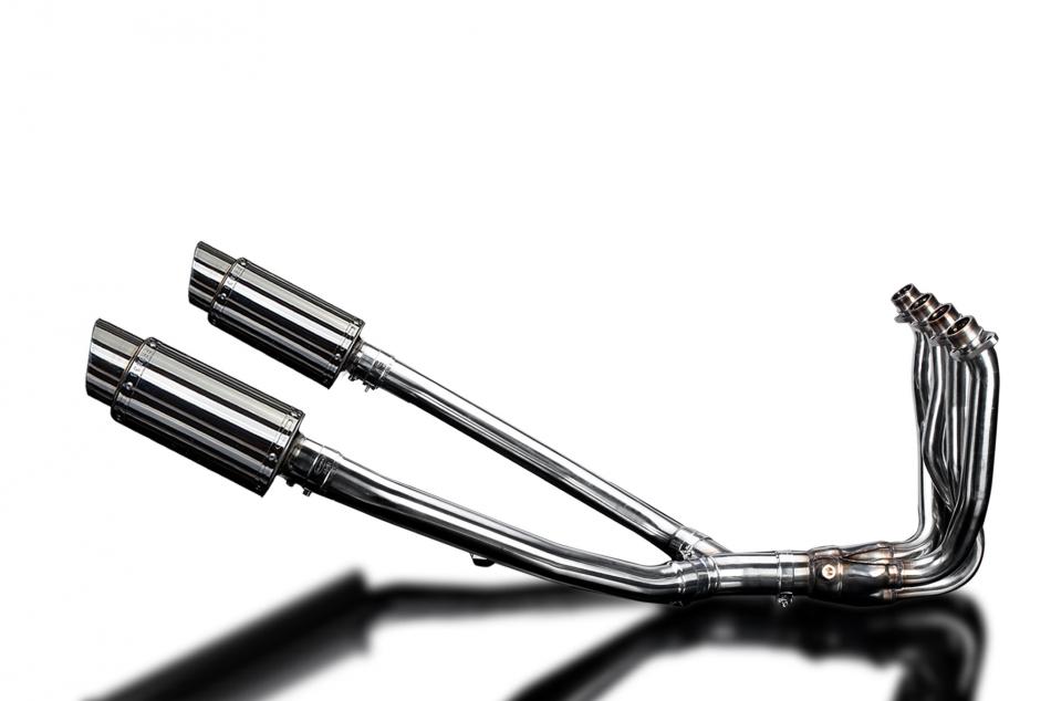 KAWASAKI ZZR1400 2012-2020 Echappement Complet 4-2 DECAT 200mm Rond Inox PISTE