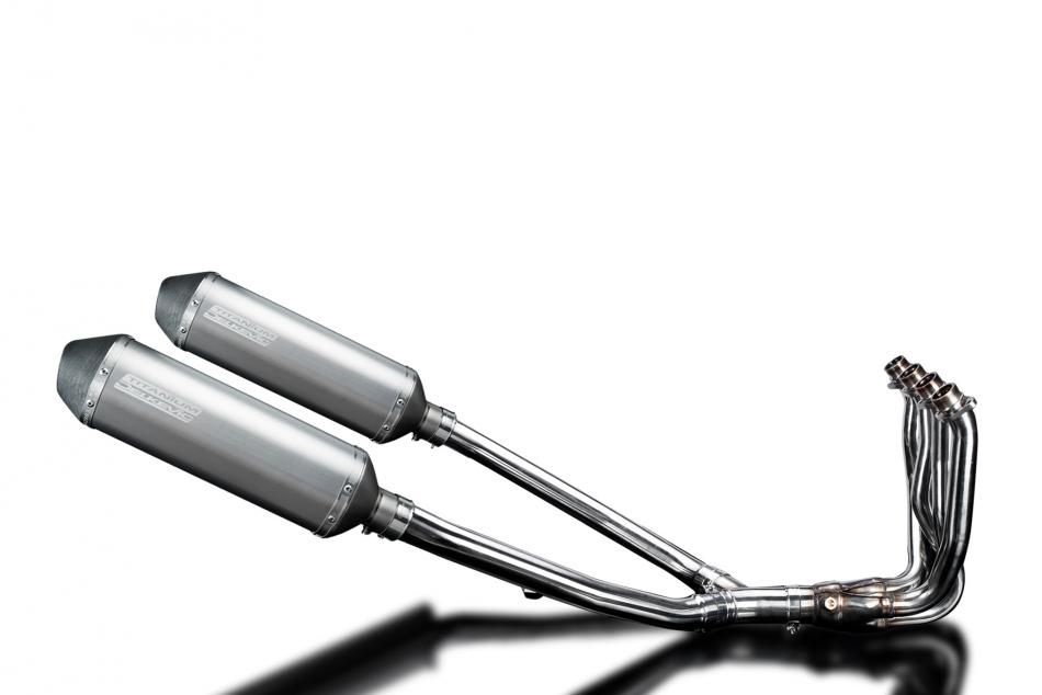 KAWASAKI ZZR1400 2012-2020 Echappement Complet 4-2 DECAT Pot343mm X-Ovale Titane