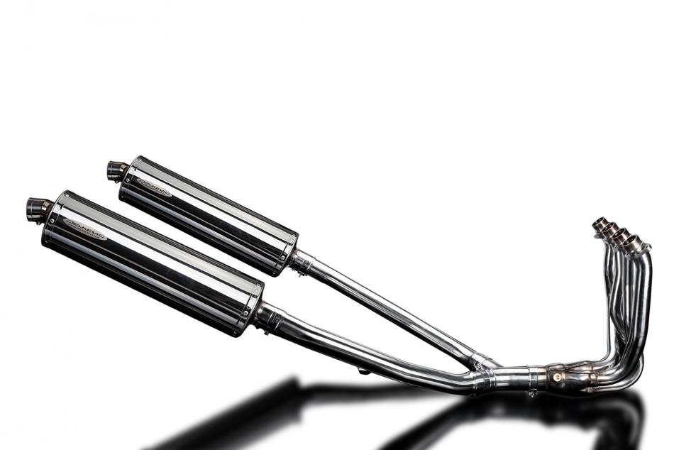 KAWASAKI ZZR1400 2012-2020 Echappement Complet 4-2 DECAT Pot 450mm Ovale Inox