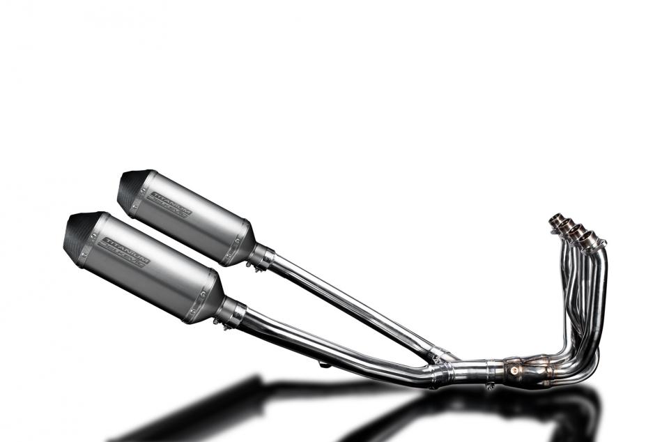 KAWASAKI ZZR1400 2012-2020 Echappement Complet 4-2 DECAT Pot260mm X-Ovale Titane