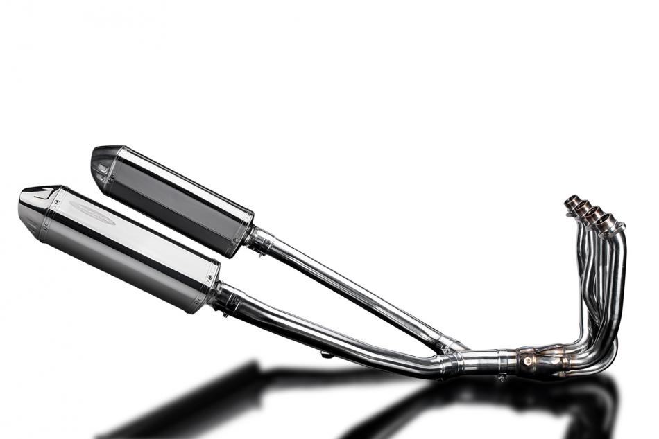 KAWASAKI ZZR1400 2012-2020 Echappement Complet 4-2 DECAT Pot 320 Tri-Ovale Inox