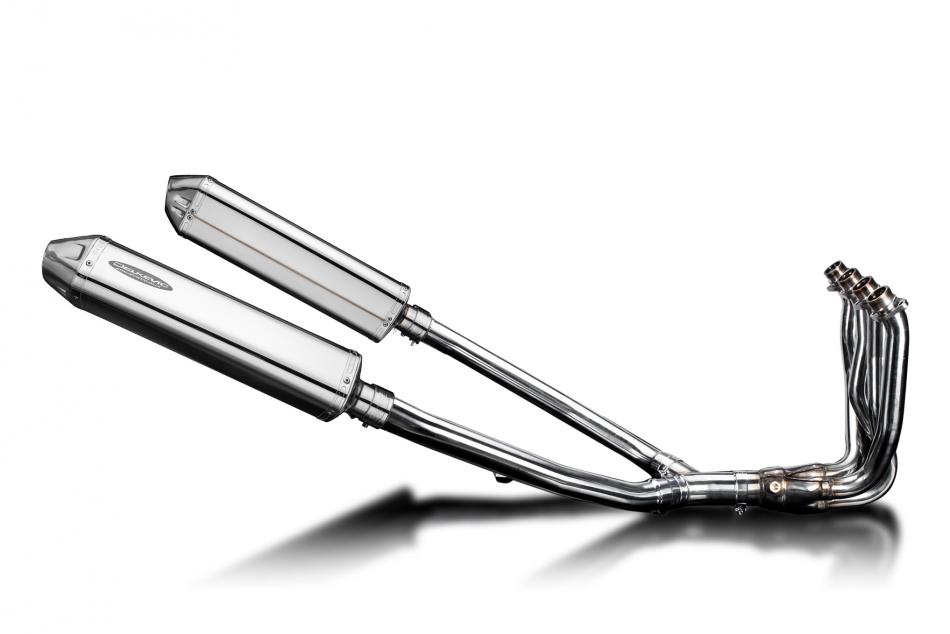 KAWASAKI ZZR1400 12-15 Echappement Complet Dï¿½CAT 4-2 420mm Tri-Ovale Inox