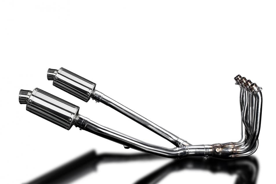 KAWASAKI ZZR1400 2012-2020 Echappement Complet 4-2 DECAT Pot225 Ovale Inox PISTE