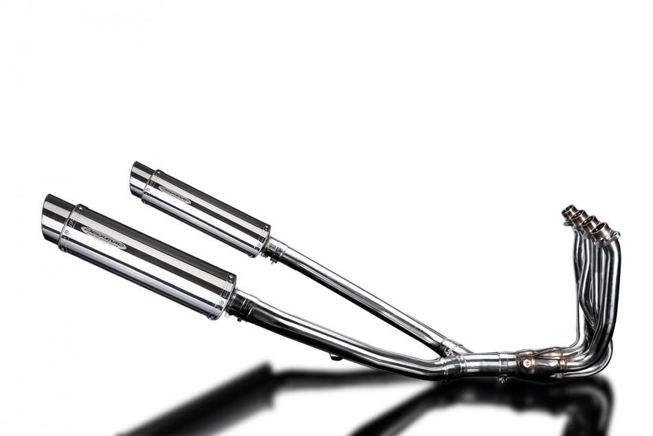 KAWASAKI ZZR1400 2012-2020 Echappement Complet 4-2 DECAT Pot 350mm Rond Inox