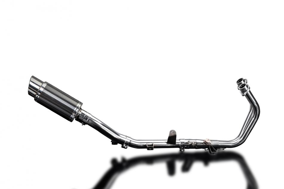 HONDA CBR500R CB500F CB500X 2013-2015 Echappement Complet 200 Rond Carbone PISTE