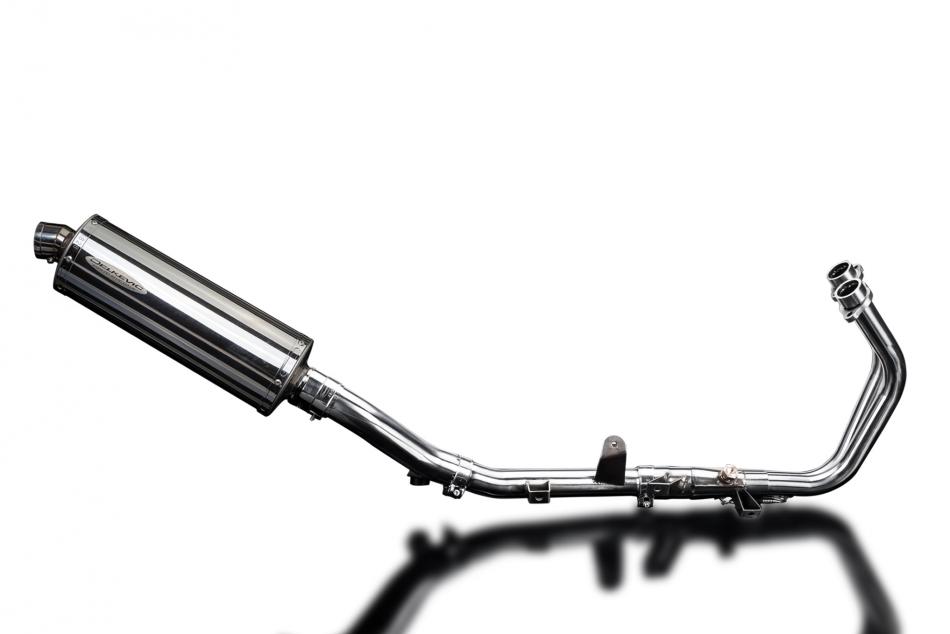 HONDA CBR500R CB500F CB500X 2013-2018 Echappement Complet 350mm Ovale Inox