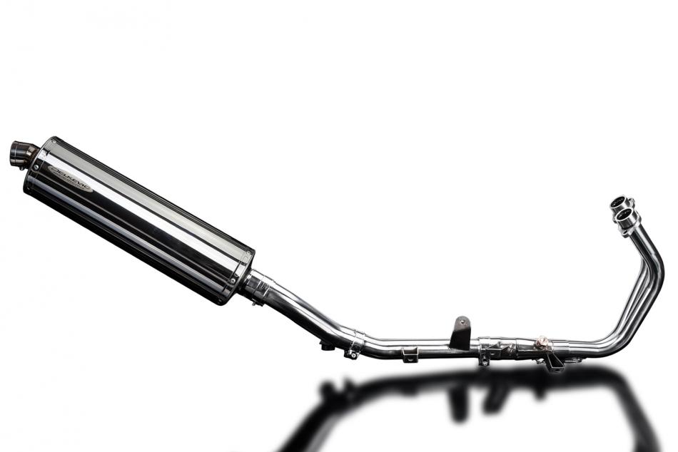 HONDA CBR500R CB500F CB500X 2013-2018 Echappement Complet 450mm Ovale Inox