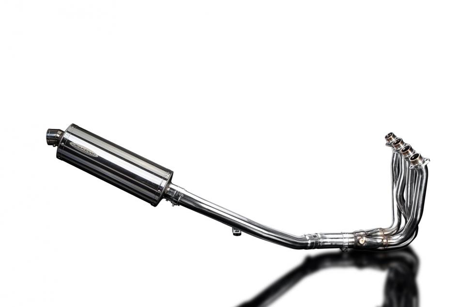 Kawasaki ZZR1400 ZX14 2012-23 Echappement Complet 4-1 DECAT Pot 350mm Inox Ovale