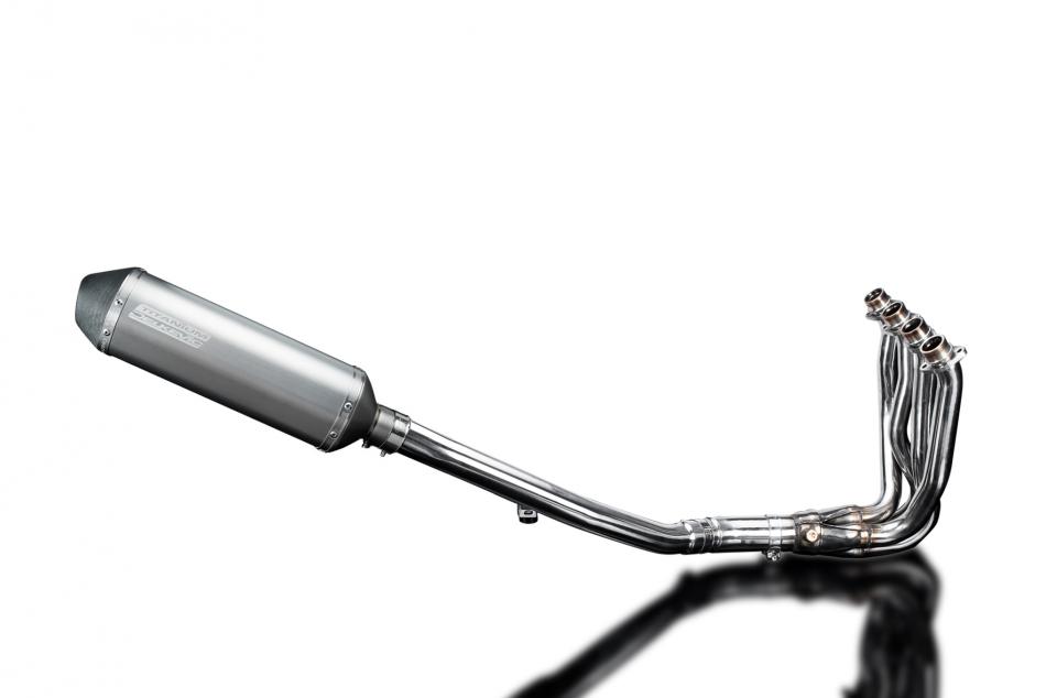 Kawasaki ZZR1400 ZX14 12-23 Echappement Complet 4-1 Pot 343mm X-Ovale Titane