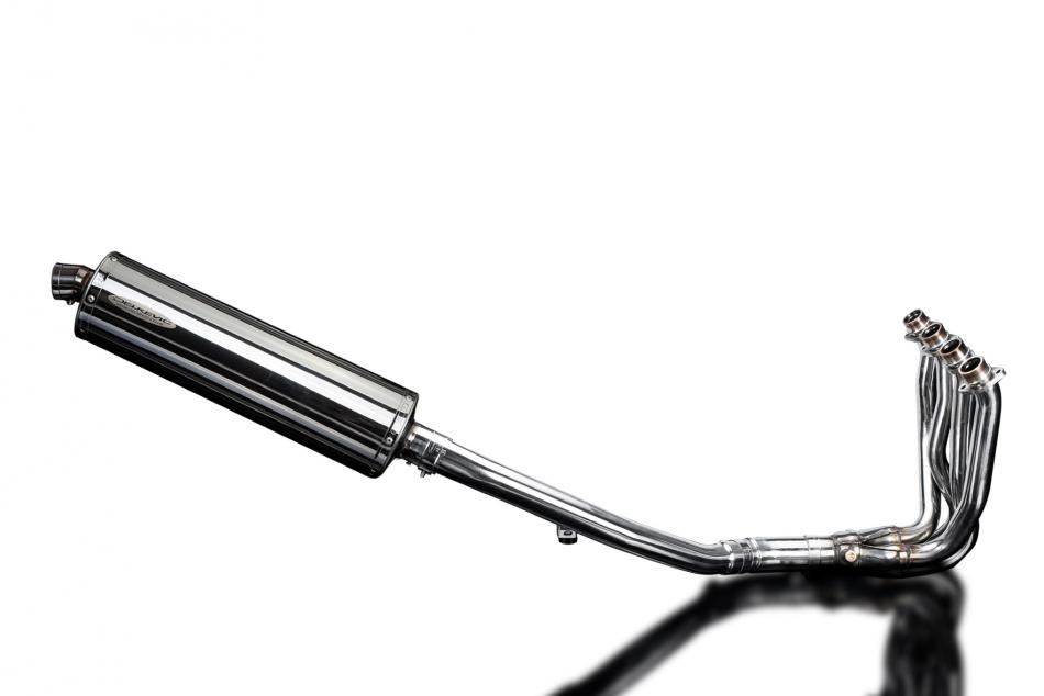 Kawasaki ZZR1400 ZX14 2012-23 Echappement Complet 4-1 DECAT Pot 450mm Inox Ovale