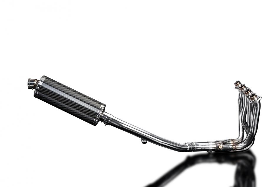 KAWASAKI ZZR1400 2012-2023 Echappement Complet 4-1 DECAT Pot 350mm Carbone Ovale