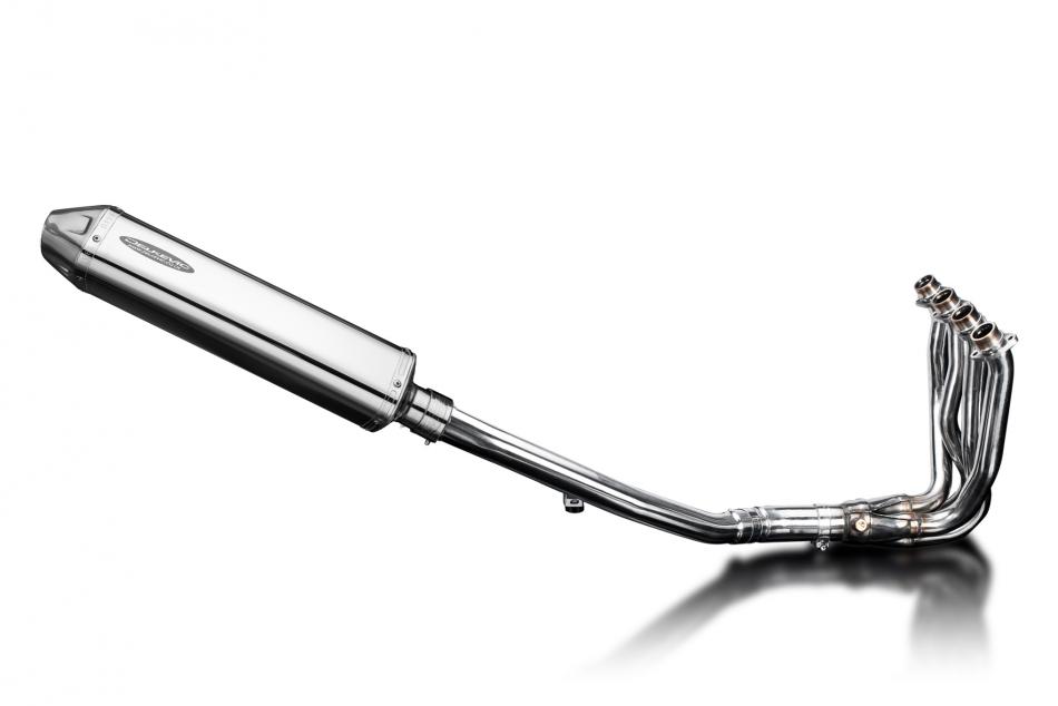 KAWASAKI ZZR1400 2012-2023 Echappement Complet 4-1 DECAT Pot 420mm Tri-Ovale Inox