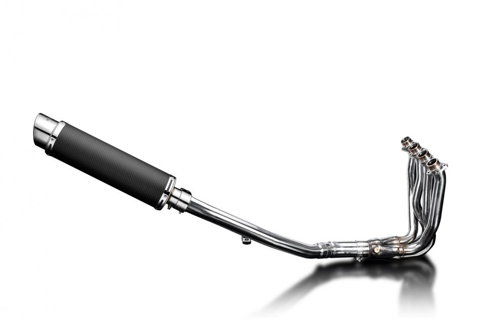 KAWASAKI ZZR1400 2012-2023 Echappement Complet 4-1 DECAT Pot 350mm Rond Carbone