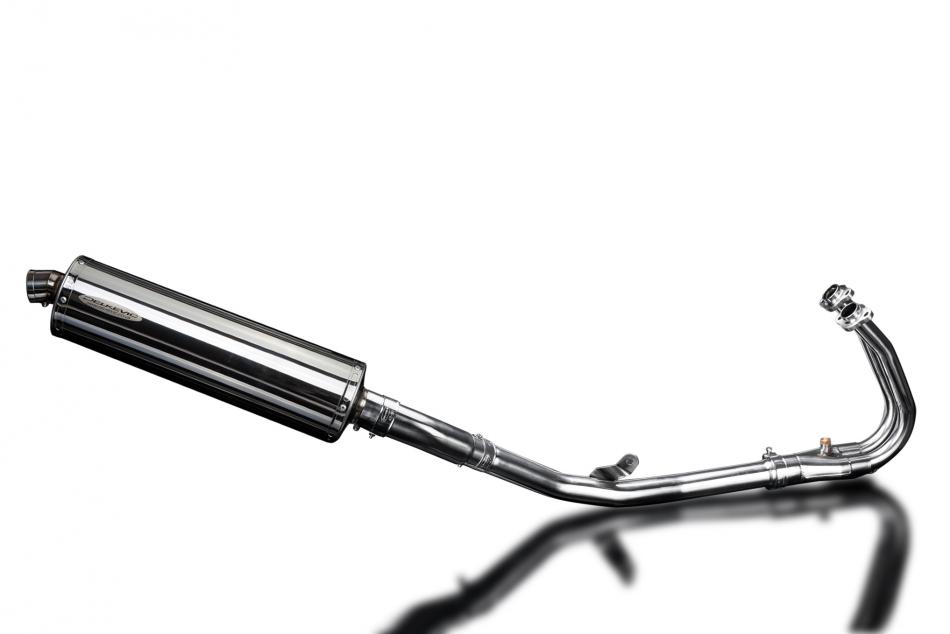 KAWASAKI NINJA 400 Z400 2018-2020 Echappement 2-1 Complet 450mm Ovale Inox