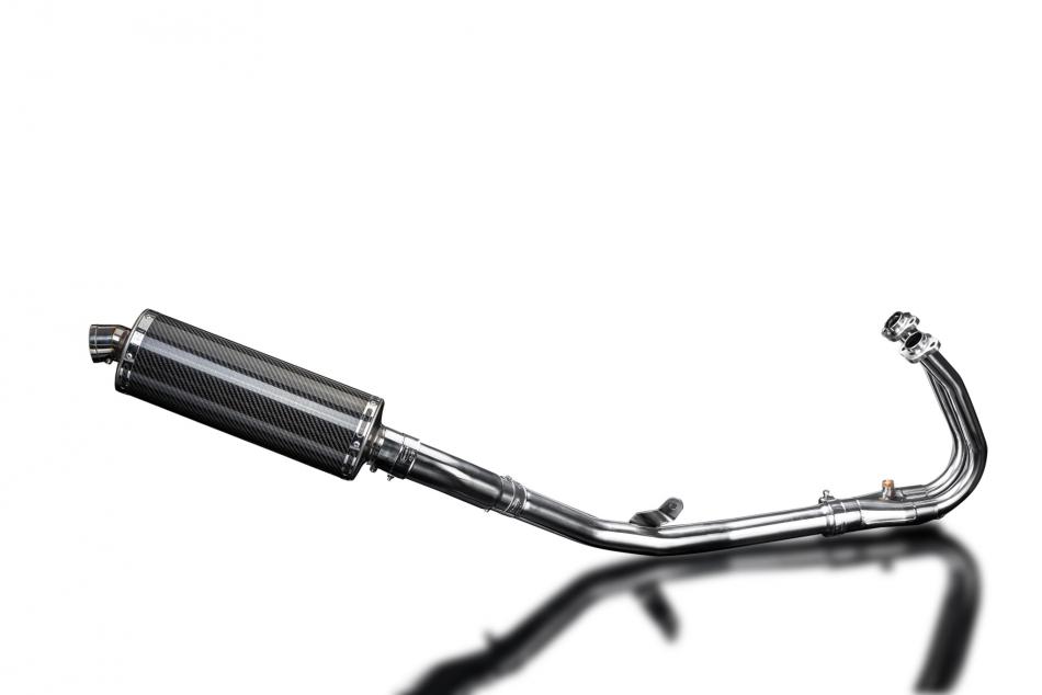 KAWASAKI NINJA 400 Z400 2018-2020 Echappement 2-1 Complet 350mm Ovale Carbone