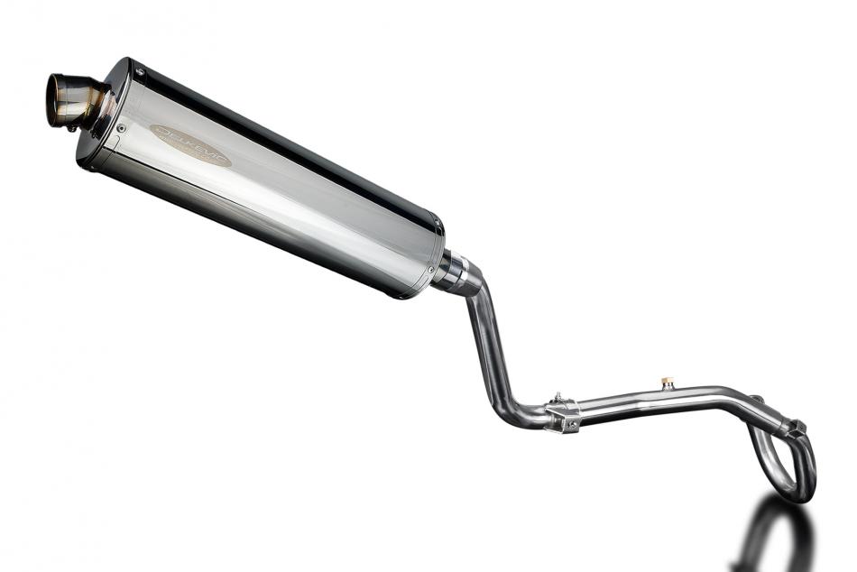 HONDA CRF250L 2017-2019 Echappement Complet Silencieux 450mm Ovale Inox